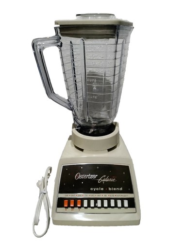 Vintage Oster Osterizer Galaxie Cycle Blend 10 Speed Blender Excellent Condition