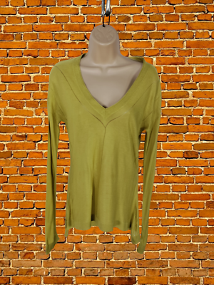 Lime green v neck sweater cheap