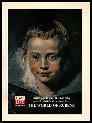 1967 Life Magazine Peter Paul Rubens Rubens Flemish Artist Vintage Print Ad