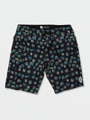 Короткий бордовый кофр Volcom Mens Manic 2