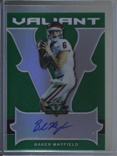 2018 Leaf Valiant Baker Mayfield #BA-BM1