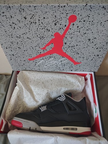 Air Jordan 4 Retro Bred Reimagined - Size 12 Men FV5029-006