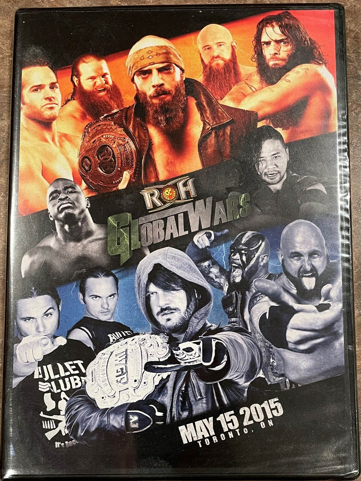 新日本プロレス× ROH WAR OF THE WORLDS 2015 DVD Ring of Honor - War of the Worlds Tour DVD Dearborn MI - ROH