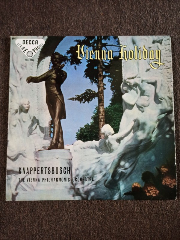 Disque 33t Vienna Holiday Knappertsbush Decca Sxl2016 StÃ©RÃ©Ophonic Philarmonic