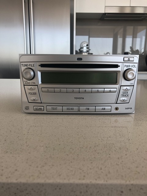 Toyota cd player