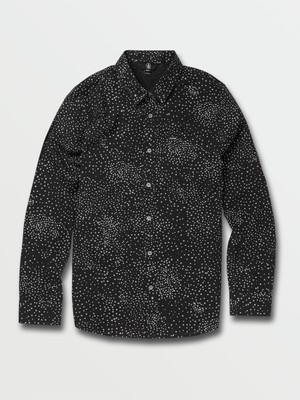 Мужская тканая рубашка с длинным рукавом Volcom Mens Warbler