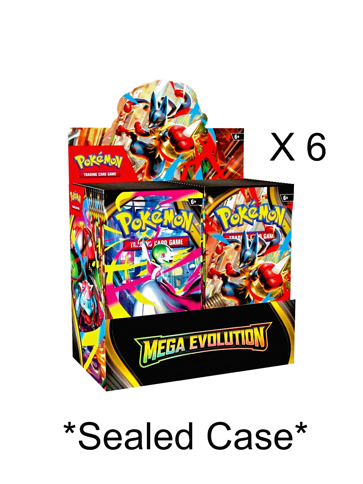 Pokémon Mega Evolution Booster Box SEALED CASE-6x SEALED