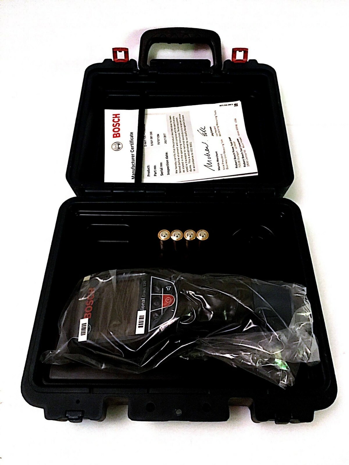 Bosch D-tect 120 Wall Floor Scanner Detector of all Materials BSH-0601081310