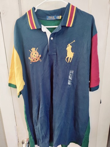 値下げ　polo ralphlauren PRL CLUB big pony Vintage Polo T-Shirt PRL Club Polo Ralph Lauren #3 Big Pony
