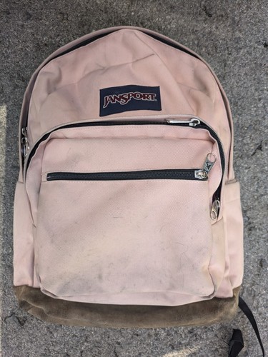 【USA製】JANSPORT Backpack Leather Bottom Vintage 90s Jansport Made in USA Leather Bottom Backpack