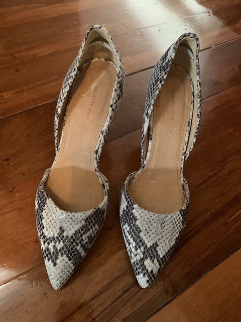 animal print heels australia