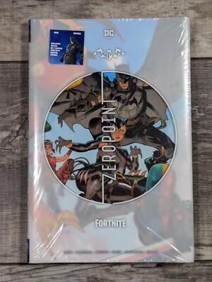 Batman / Fortnite: Zero Point HC Sealed NM Beauty Sealed w/ Codes DC