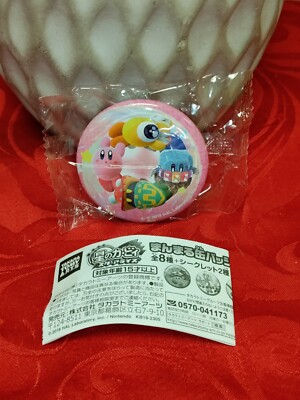 Nintendo Kirby Button Pin Badge 2018 Hal Laboratory Takara Tomy Arts