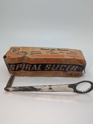 Vintage Popeil Brothers Gadget Master Spiral Slicer