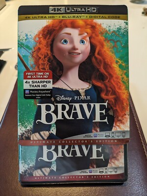 Brave 4k Ultra HD Ultimate Collector's Edition With Coversleeve + Digital! 