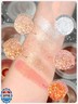 SHEGLAM Glowchi Bouncy Highlighter Mochi-like Formula Highlighter Long-lasting Shimmer Makeup-Peach Jam