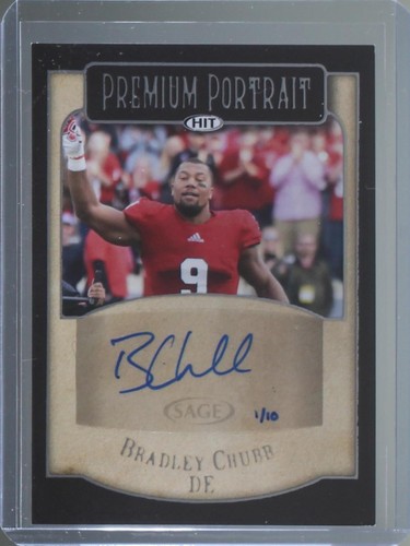 2018 Sage Hit Bradley Chubb #PPA-29