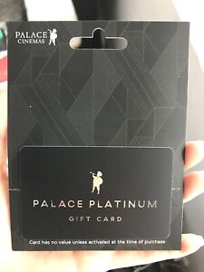 Palace platinum gift card (palace cinema) | Other Tickets | Gumtree
