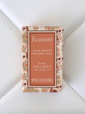NEW ECUSSON Jean D'albert Savon Vintage Perfumed Soap 3.5OZ 100 Fragrance France