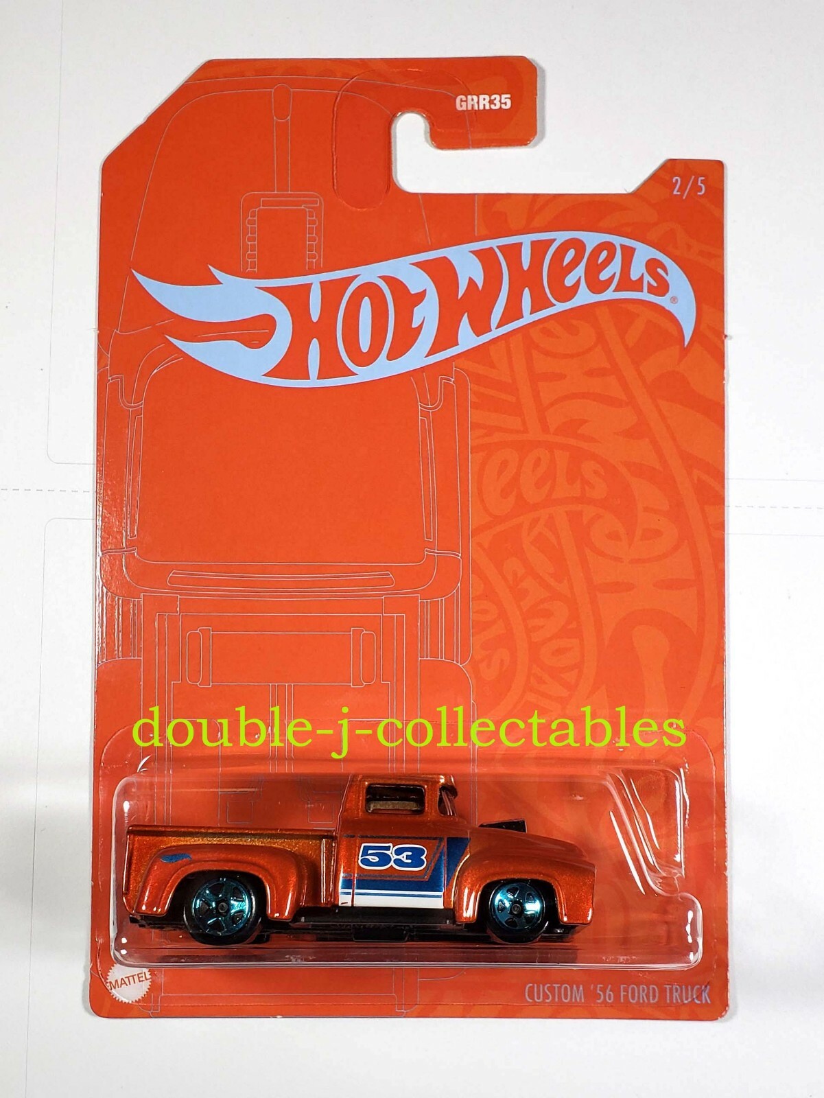 Hot Wheels Ground FX オレンジ 未開封 Vintage Ground FX 2002 Hot Wheels First Editions Blue Flames