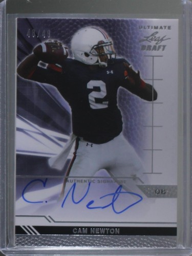2011 Leaf Ultimate Draft Cam Newton #U-CN1
