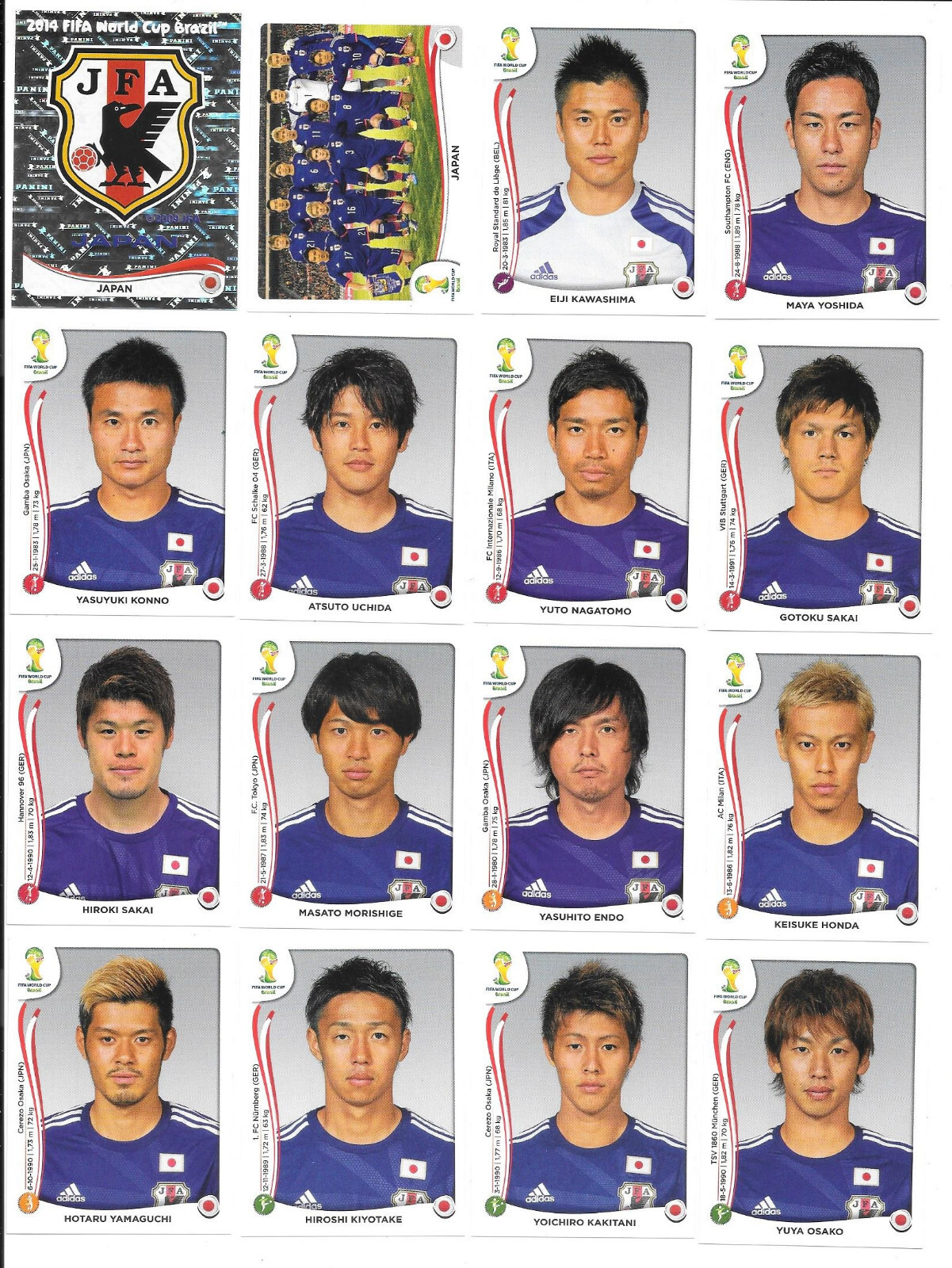 2014FIFAワールドカップブラジル大会着用モデル日本代表 オーセンティック 2014FIFAワールドカップブラジル大会着用モデル日本代表
