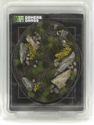 Gamers Grass GGB-HLO120 Highland Base Oval 120mm [x1] (Battle Ready Bases) NIB