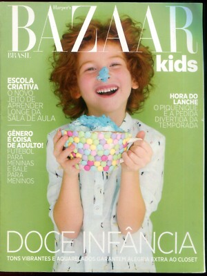 BAZAAR KIDS MAGAZINE BRAZIL 2013 - October Children's Fashion Cris Bastos