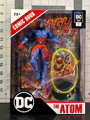 McFarlane DC Direct  Page Punchers  The Atom 7in. Action Fig. w/The Flash Comic