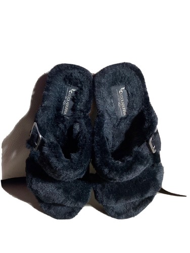 Koolaburra Ugg Women Furr-ah Faux Fur Slide Sandal Slippers