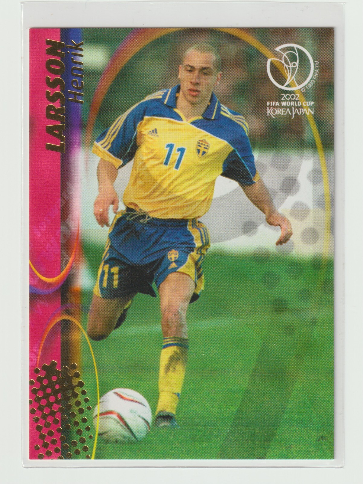 FIFAワールドカップ2002 PANINI 2002 FIFA WORLD CUP No.129 [ HENRIK LARSSON ] SWEDEN