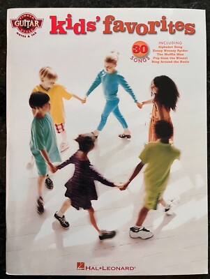 Kids Favorite Fingerstyle Guitar Tab Plus Chords Songbook Hal Leonard 30 Songs