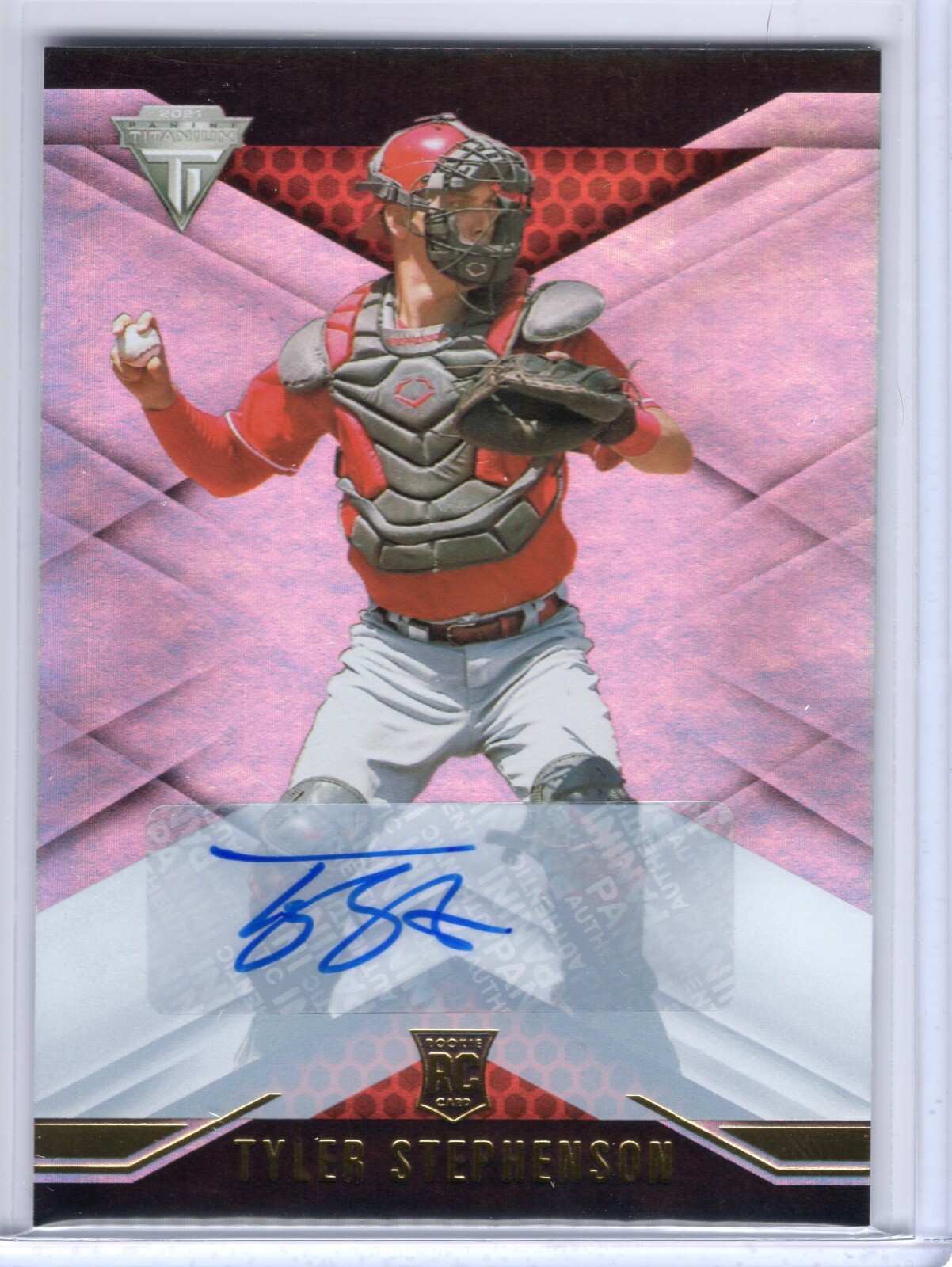 その他 Stephenson 2021 Panini Chronicles Titanium Rookie Auto Tyler Stephenson