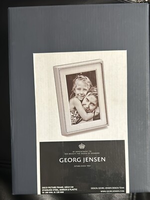 Georg Jensen Deco Picture Frame, 4x6 (10x15cm)