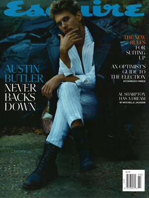 ESQUIRE MAGAZINE - MARCH 2024 - AUSTIN BUTLER (COVER) NEVER BACK DOWN