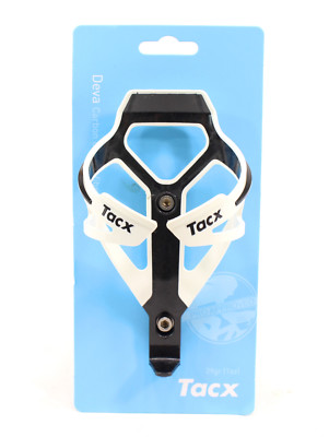 TACX Deva Bicycle Cycling Water Bottle Cage 29 Grams, White