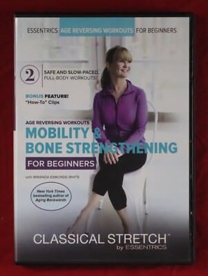 Aging Backwards: Mobility & Bone Strengthening For Beginners (DVD, 2015)