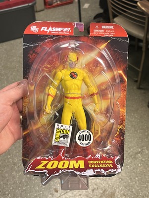 Zoom SDCC 4000 ComicCon DC Comics Convention the Flash Action Figure Flashpoint