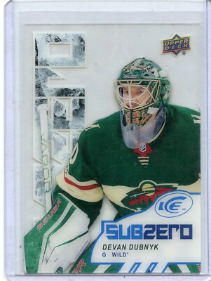  2017-18 Upper Deck Ice Sub Zero #SZ-47 Devan Dubnyk