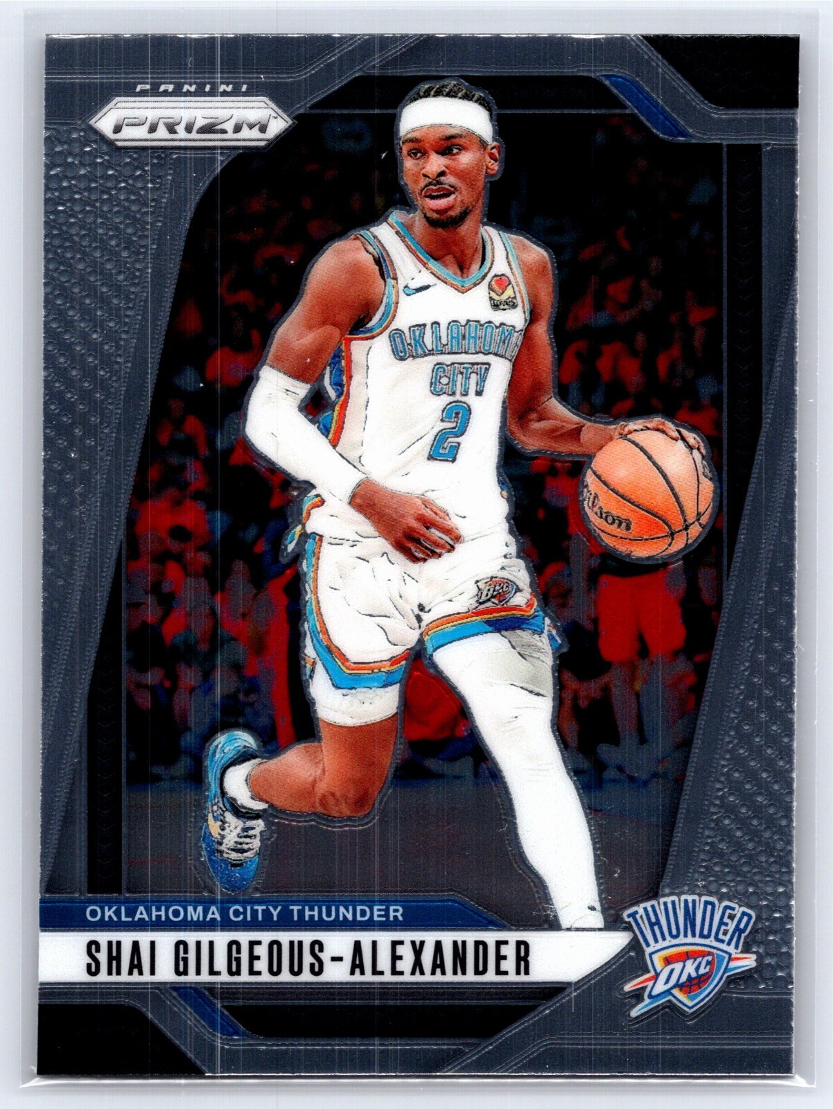SHAI GILGEOUS-ALEXANDER PRIZMカード No.57 2023-24 Panini Select #57 Shai Gilgeous-Alexander Silver