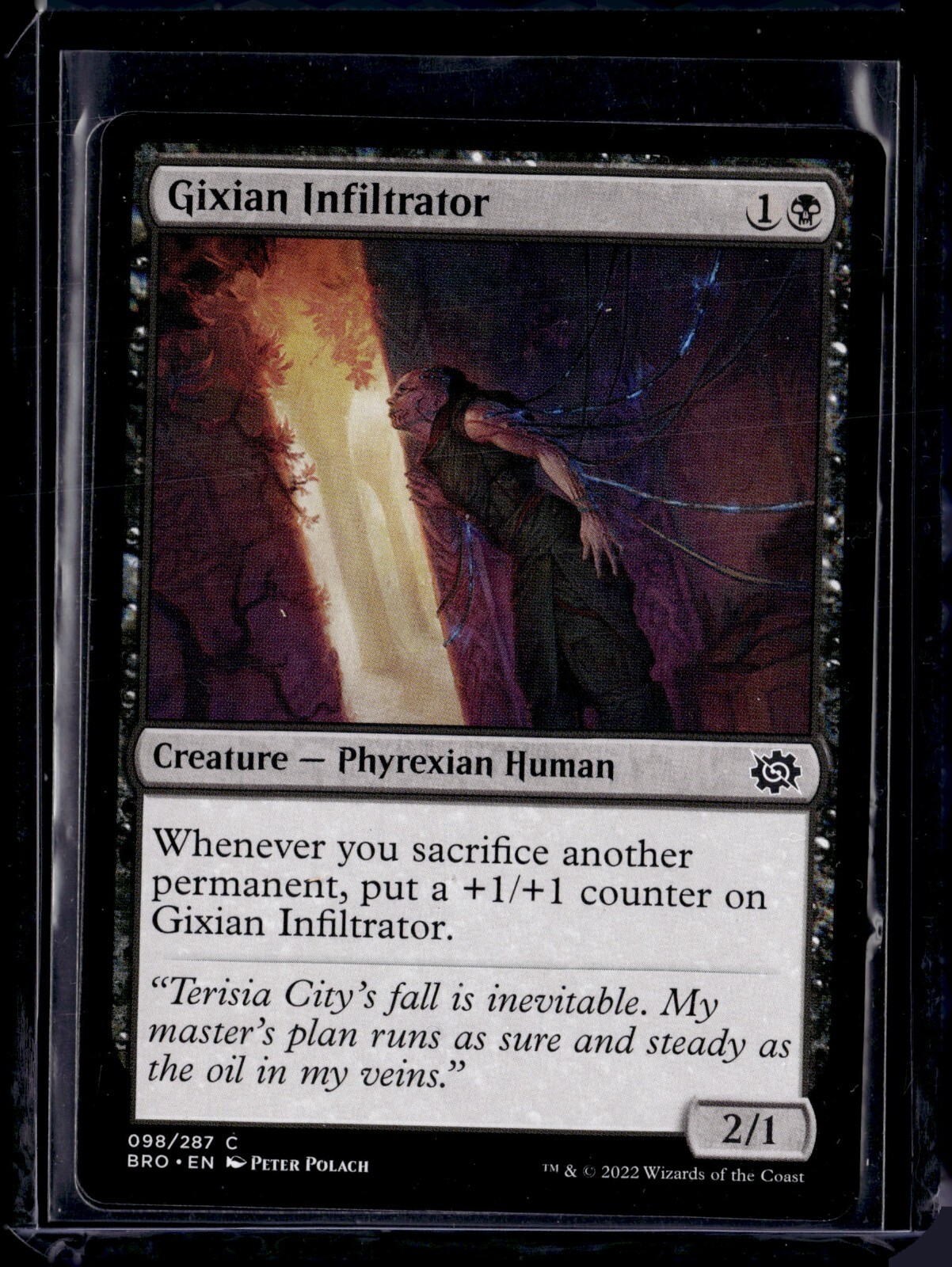 Gixian Infiltrator - 98 - BRO - NM - MTG Magic the Gathering