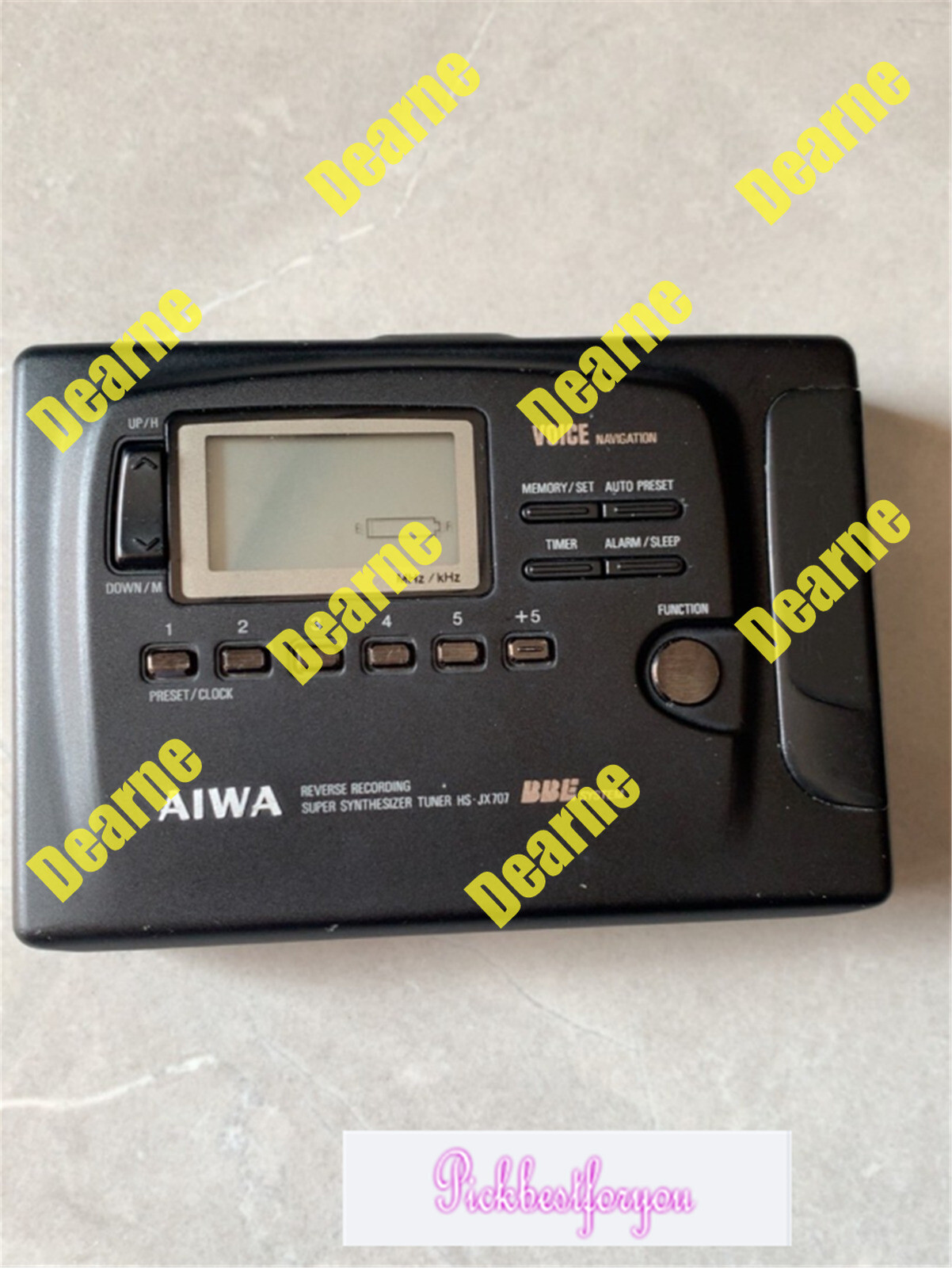 AIWA HS-JX707 Stereo Radio Cassette Recorder Player #H653FF