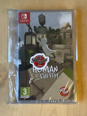 HUMAN FALL FLAT Super Rare Games SRG #1 BRAND NEW Sealed Nintendo Switch!