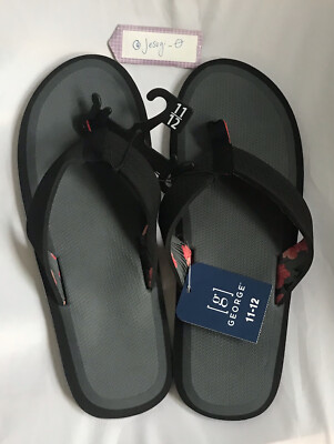 (BRAND NEW) George Shoes- Men's Ocean Flip Flop