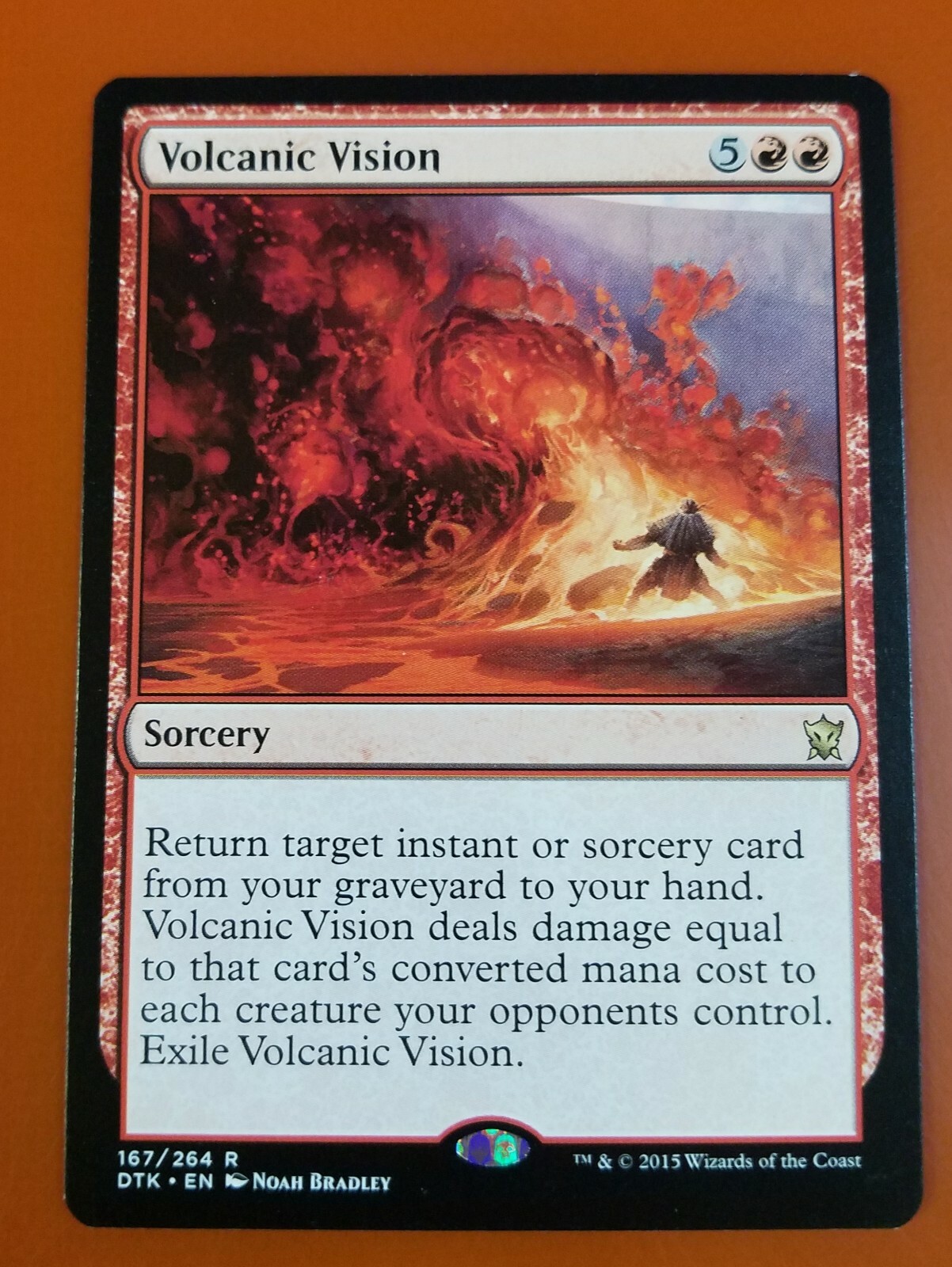 MTG Volcanic  その1 Volcanic Vision · Commander 2021 (C21) #182 · Scryfall Magic