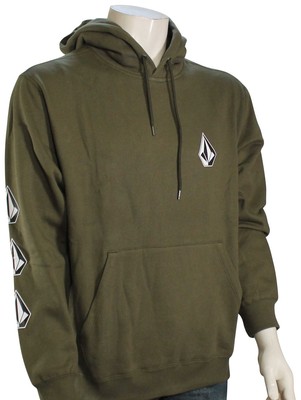 

Толстовка Volcom Iconic Stone Pullover — Военный — Новинка, Зеленый