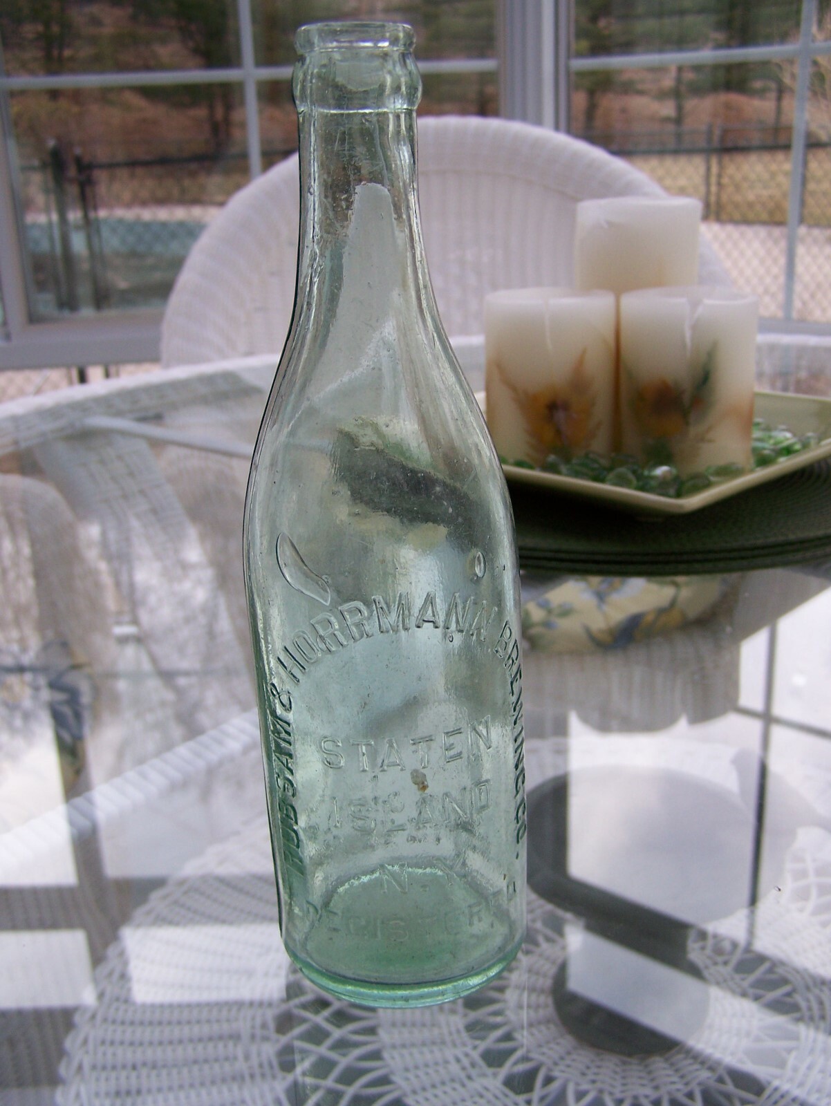 Rubsam & Horrmann Brewing  Co Staten Island NY beer bottle nice condition