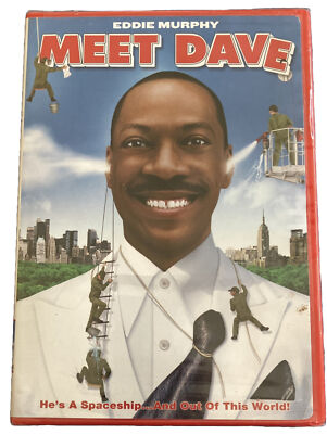Meet Dave (DVD, 2008) Eddie Murphy, Elizabeth Banks, Kevin Hart - Brand New!!!