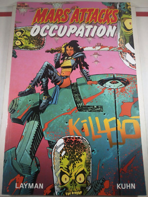    MARS ATTACKS OCCUPATION TPB SC TP IDW FIRST PRINT OOP JOHN LAYMAN CHEW 2016