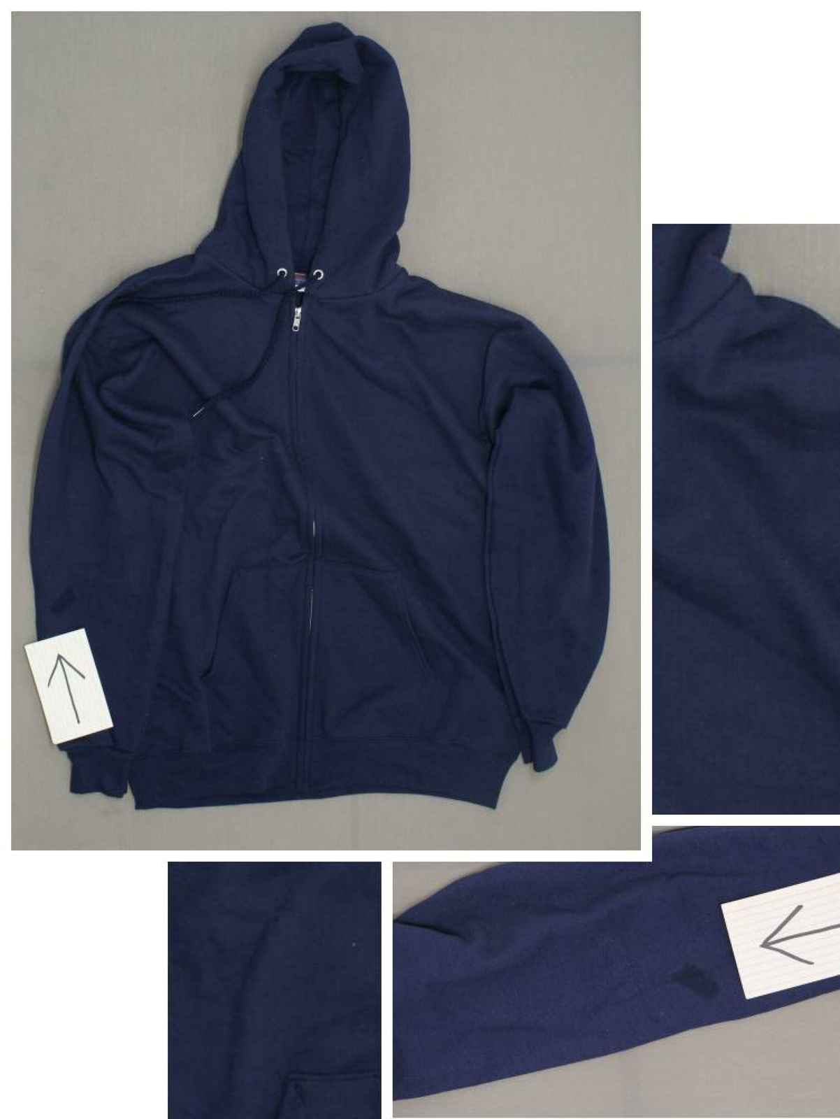 hanes navy blue hoodie